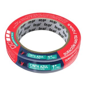 MASKING TAPE AZUL P/PINTOR 1 X 50M BYP CAZ00