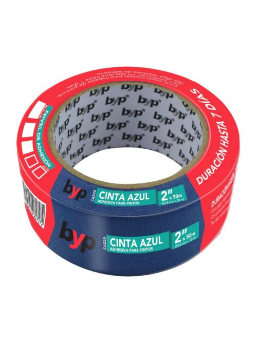 MASKING TAPE AZUL P/PINTOR 2 X 50M BYP CAZ20