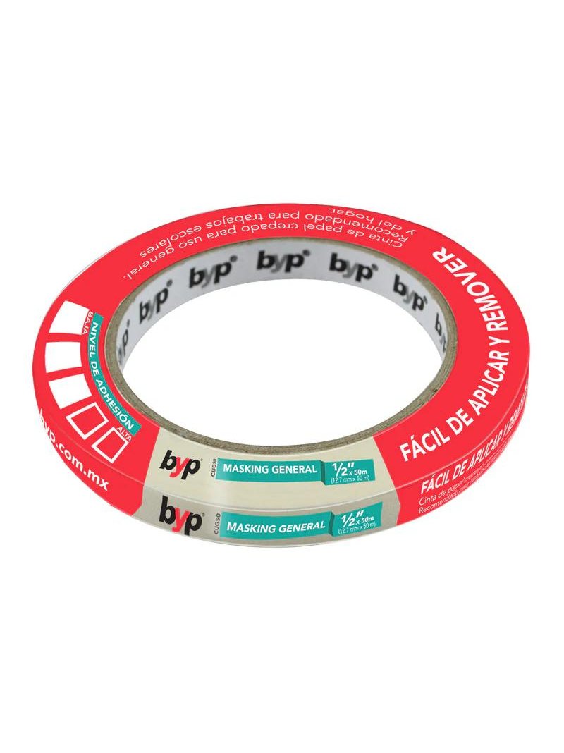 MASKING TAPE 1/2 X 50M CUG50 BYP