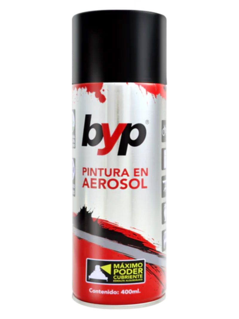 AEROSOL ACRILICO NEGRO BRILLANTE AANB0008 ANB08R