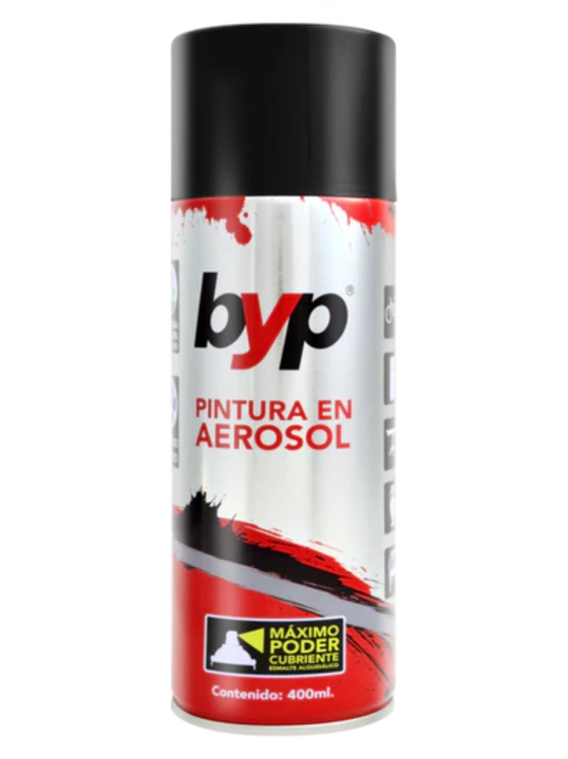 AEROSOL ACRILICO NEGRO MATE AANM0008 ANM08R