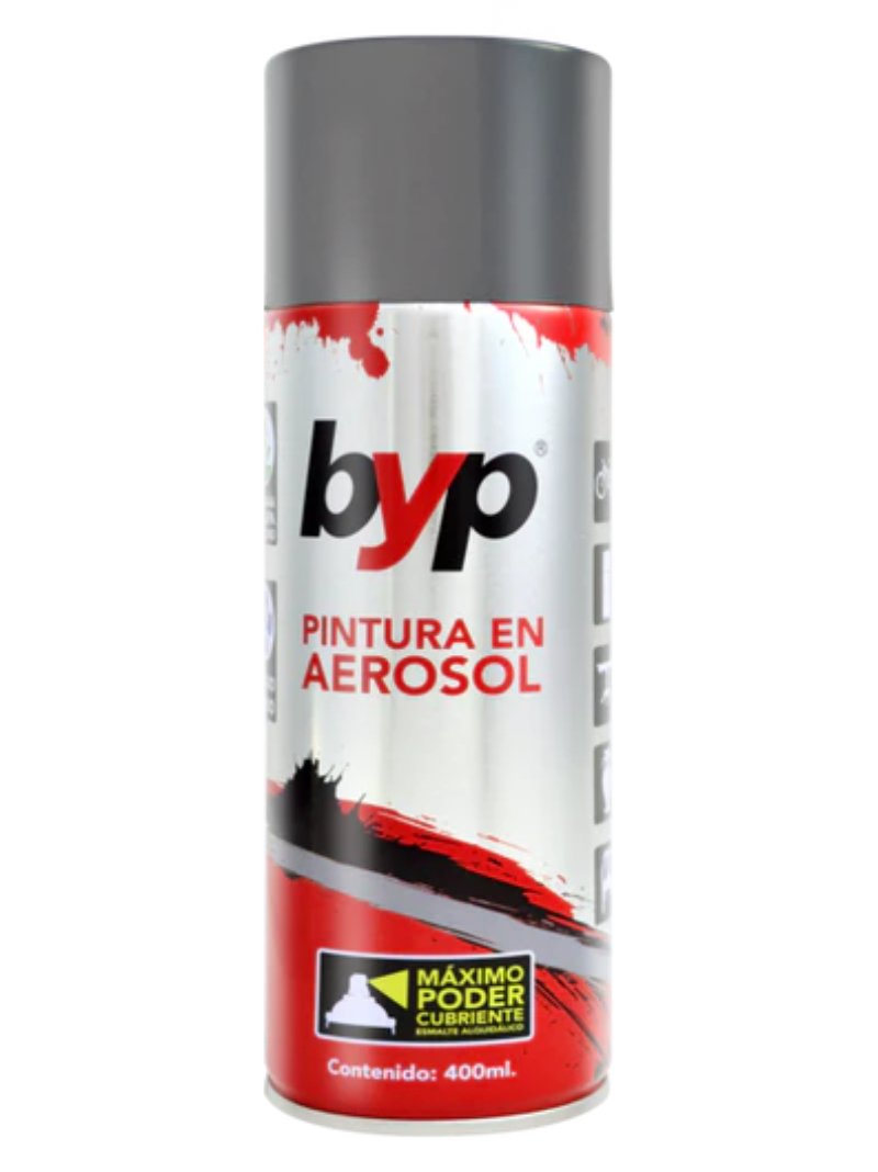 BYP PRIMER GRIS ACRILICO AEROSOL ACRILICO PRIMER GRIS AAPG0008 APG08R