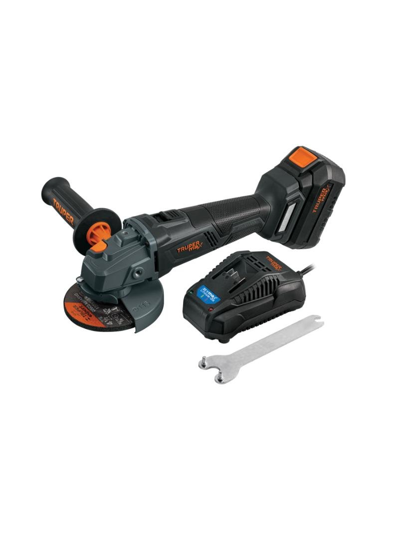 ESMERILADORA INALAMBRICA 4 1/2" 20V TRUPER MAX 102449