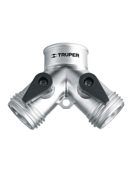 ADAPTADOR P/MANGUERA JARDIN "Y" ALUMINIO 3/4" #AD2/10372 TRUPER-