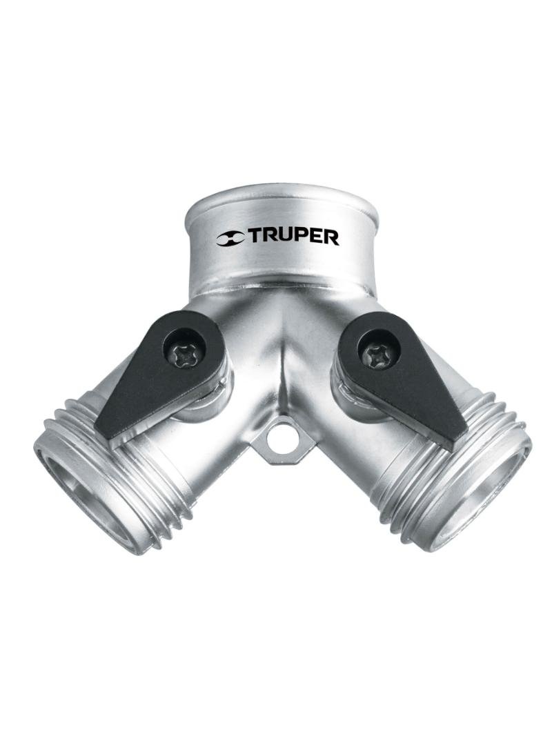 ADAPTADOR P/MANGUERA JARDIN "Y" ALUMINIO 3/4" #AD2/10372 TRUPER-
