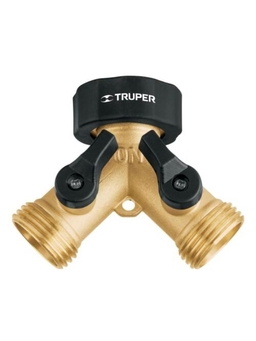 ADAPTADOR P/MANGUERA JARDIN "Y" METAL 3/4" #AD2X / 10375 TRUPER-