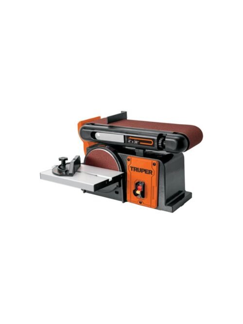 LIJADORA DE BANDA Y DISCO 4X6" 370W TRUPER 12110