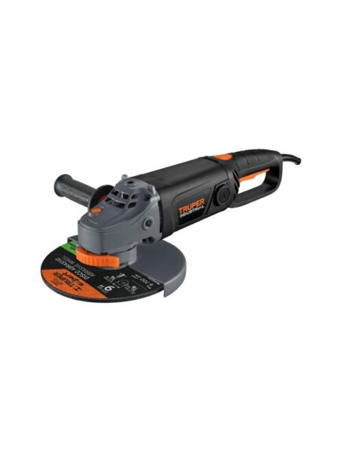 ESMERILADORA ANGULAR 9" INDUSTRIAL 1800W TRUPER 12482