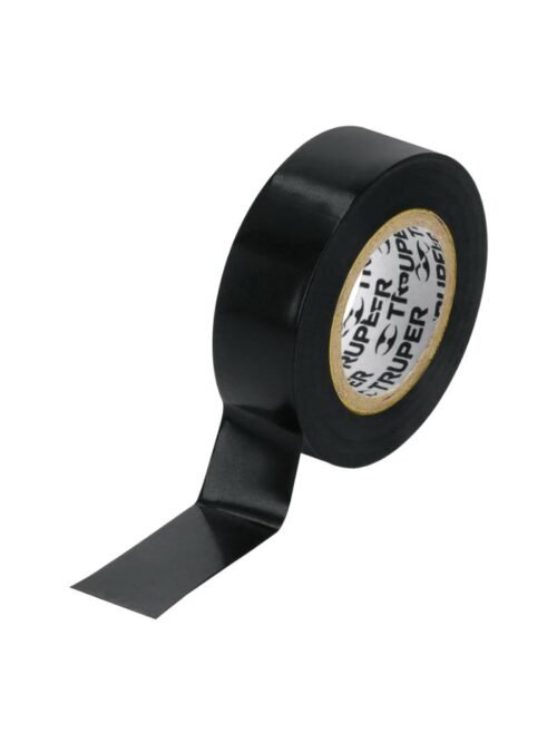 TAPE ELECTRICO NEGRO 19MMX9MTS TRUPER 12501