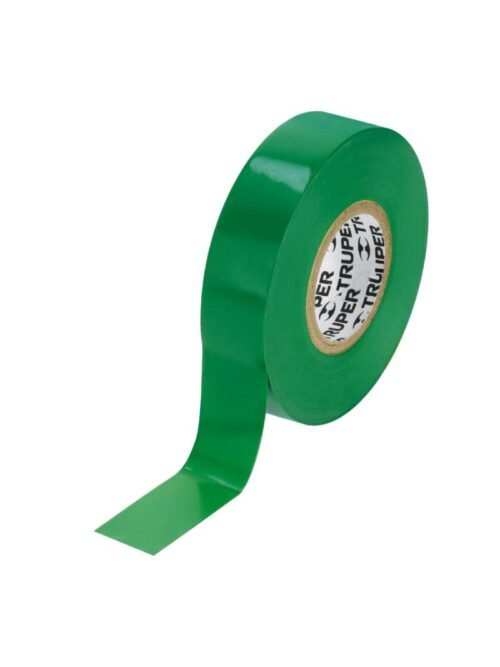 TAPE ELECTRICO VERDE 19MMX18MTS TRUPER 12502
