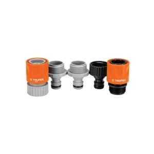 JGO ACOPLE P/MANGUERA JARDIN PLASTIC 3/4"#CLICKSET/12728 TRUPER-