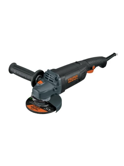 ESMERILADORA INDUSTRIAL 4 1/2 110V-1200W TRUPER 12873