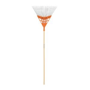ESCOBA JARDIN METAL/PLASTICA 22DIENTES C/CABO TRUPER 14332