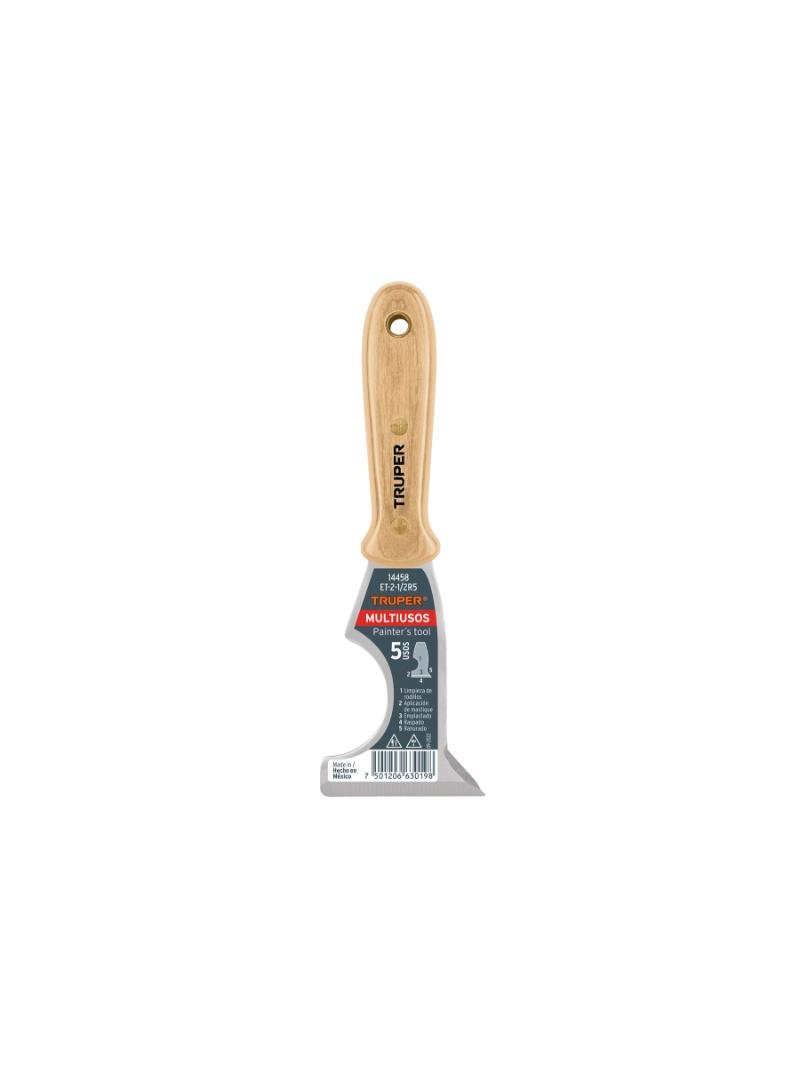 ESPATULA FLEXIBLE 5 USOS M/MADERA TRUPER 14458
