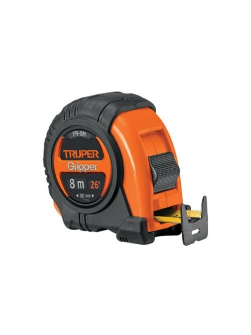 CINTA METRICA 1X8MTS C/IMPACTO #FH-8M / 14579 TRUPER-