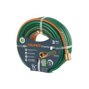 MANGUERA REFORZ VERDE 1/2X25MTS 3CAPAS #MAN25X1/2R/16033 TRUPER-