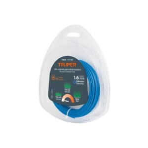 CUERDA P/ORILLADORA 1.6MMX15MTS TRUPER 17605