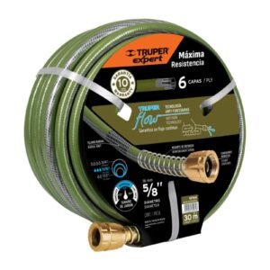 MANGUERA REFOR.VERDE 5/8X30MTS 6CAPAS #MAN30X5/8XX/19744 TRUPER-