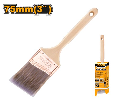 BROCHA ANGULAR 3" MANGO MADERA #CHPASB301 INGCO