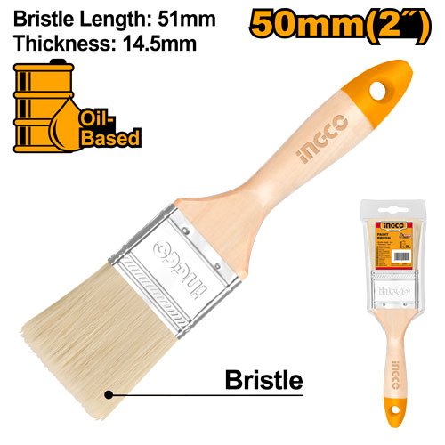 BROCHA ECONOMICA 2" MANGO MADERA #CHPTB0102 INGCO