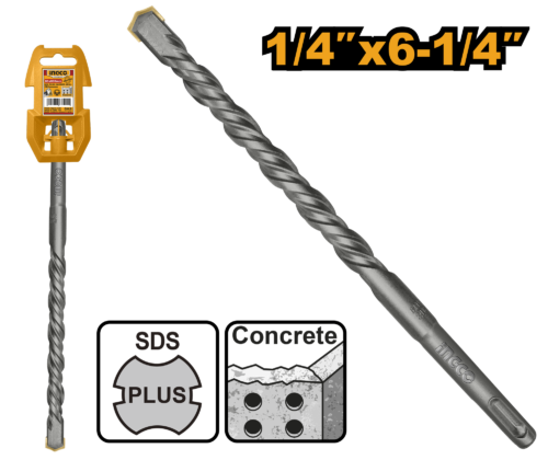 BROCA SDS-PLUS 1/4" X 6 1/4" #DBH12101042 INGCO