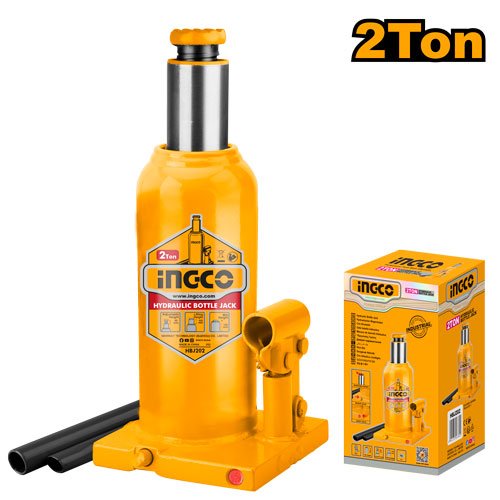 GATA TIPO BOTELLA 2TN #HBJ202 INGCO
