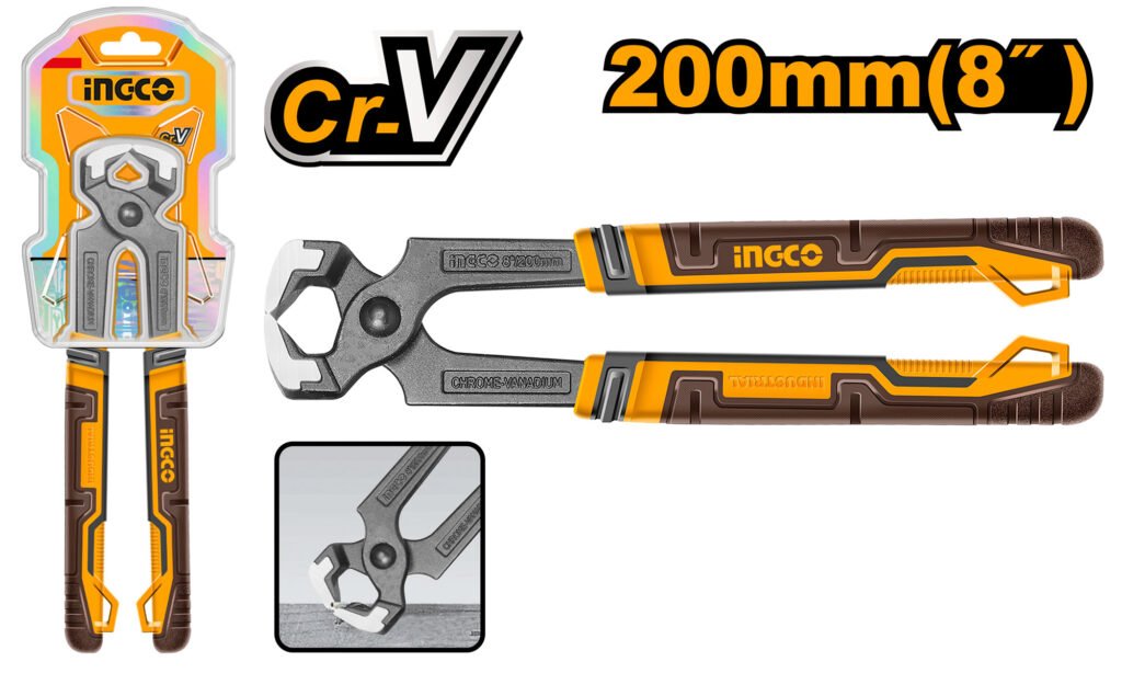 TENAZA ARMADOR CORTE ENTERO 8" #HCPP02200 INGCO