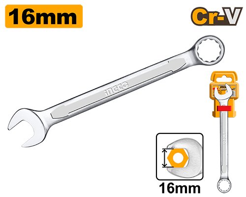 LLAVE COROFIJA 16MM #HCSPA161 INGCO