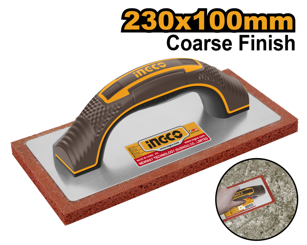 LLANETA ESPONJA 9.1/2X4X5/8" M/PLASTICO #HSFR24008 INGCO