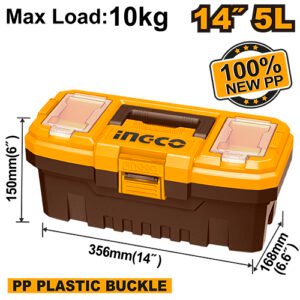CAJA HERRAMIENTAS PLASTICA 14" #PBX1401 INGCO