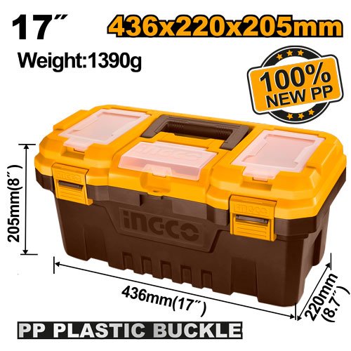 CAJA HERRAMIENTAS PLASTICA 17" #PBX1701 INGCO