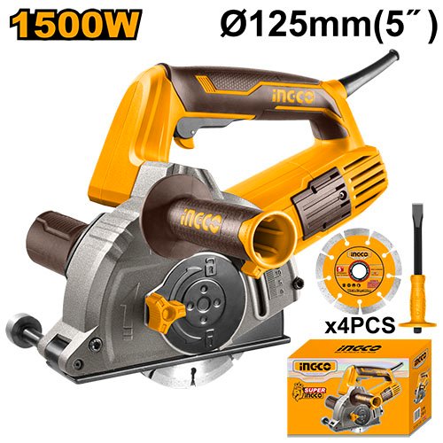 ACANALADORA P/ PAREDES 5" 1500W 10500 RPM #UWLC15008 INGCO