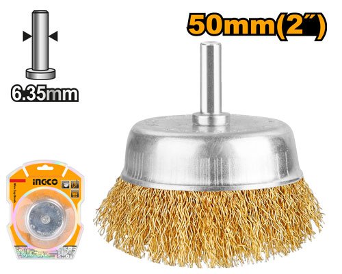 CEPILLO ACERO COPA C/ESPIGA 1/4X2" #WB30501 INGCO